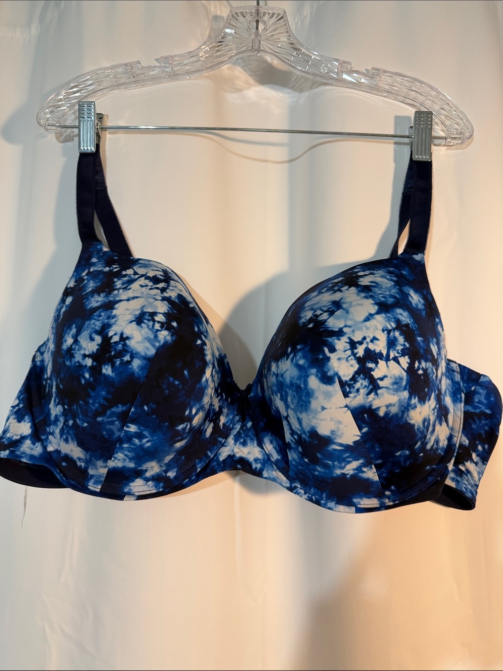 Torrid Women’s Blue Tie-Dye Underwire Bra 48C